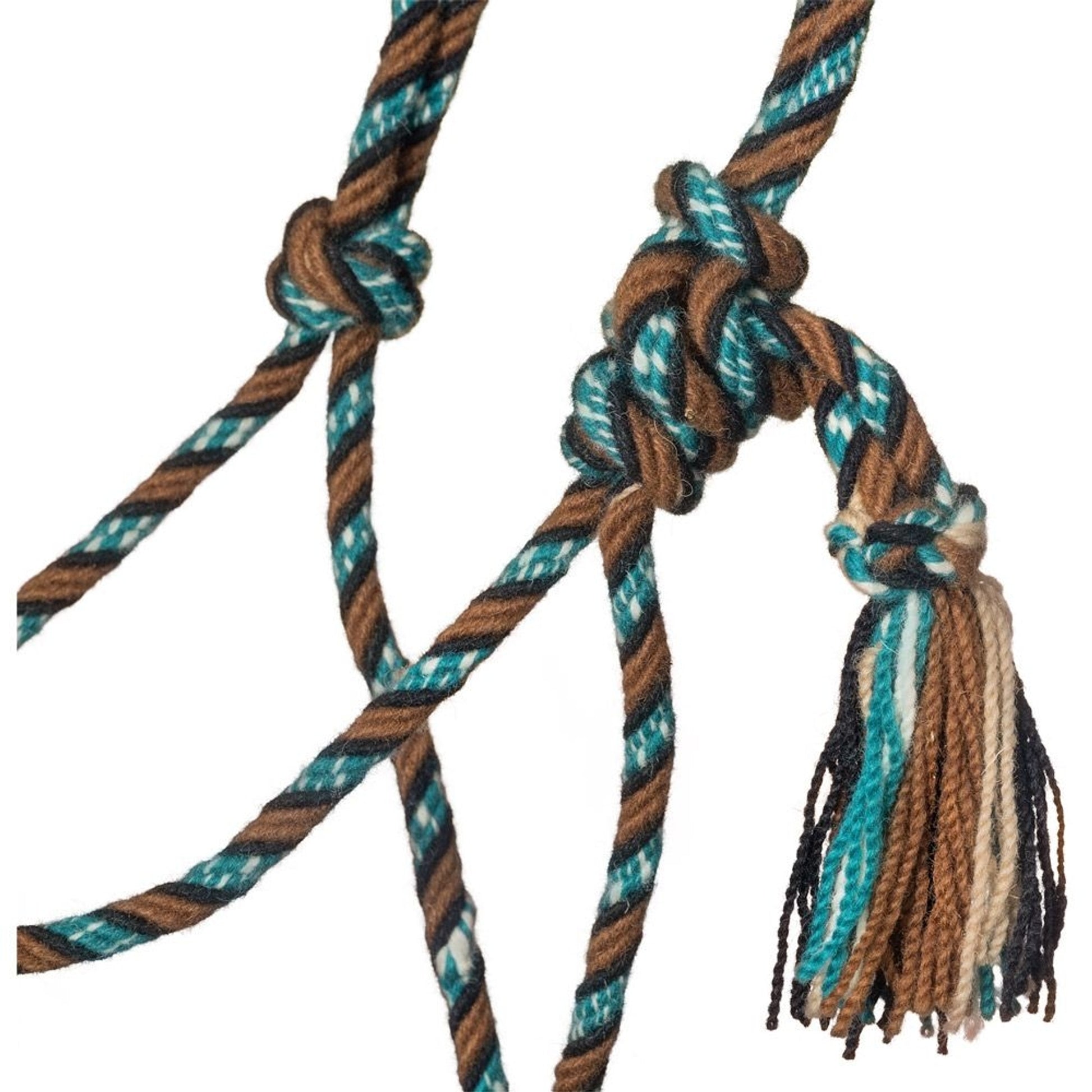 Tough1 Mecate Rope Halter with 12ft Lead