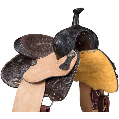 Silver Royal Youth Austin Barrel Saddle