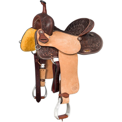 Silver Royal Austin Barrel Saddle