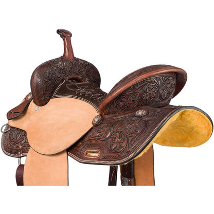 Silver Royal Austin Barrel Saddle