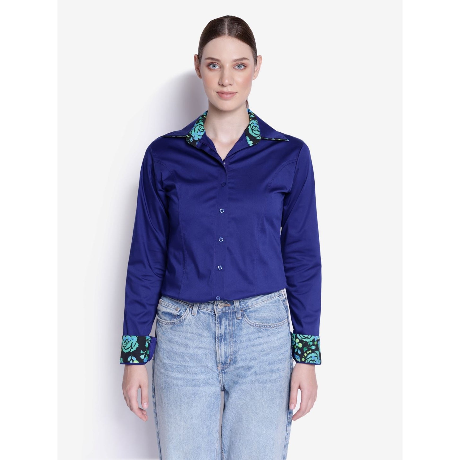 TuffRider Ladies ADEY Double Collar Shirt– HorseLoverZ