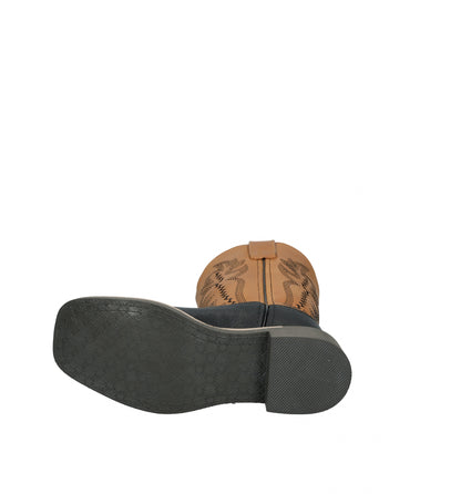 Smoky Mountain Youth Garrett Square Toe Leather Boots