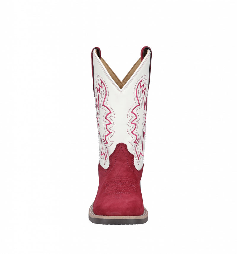 Smoky Mountain Childs Cassidy Square Toe Leather Boots