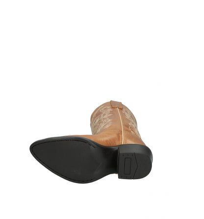 Smoky Mountain Youth Maddie Snip Toe Leather Boots