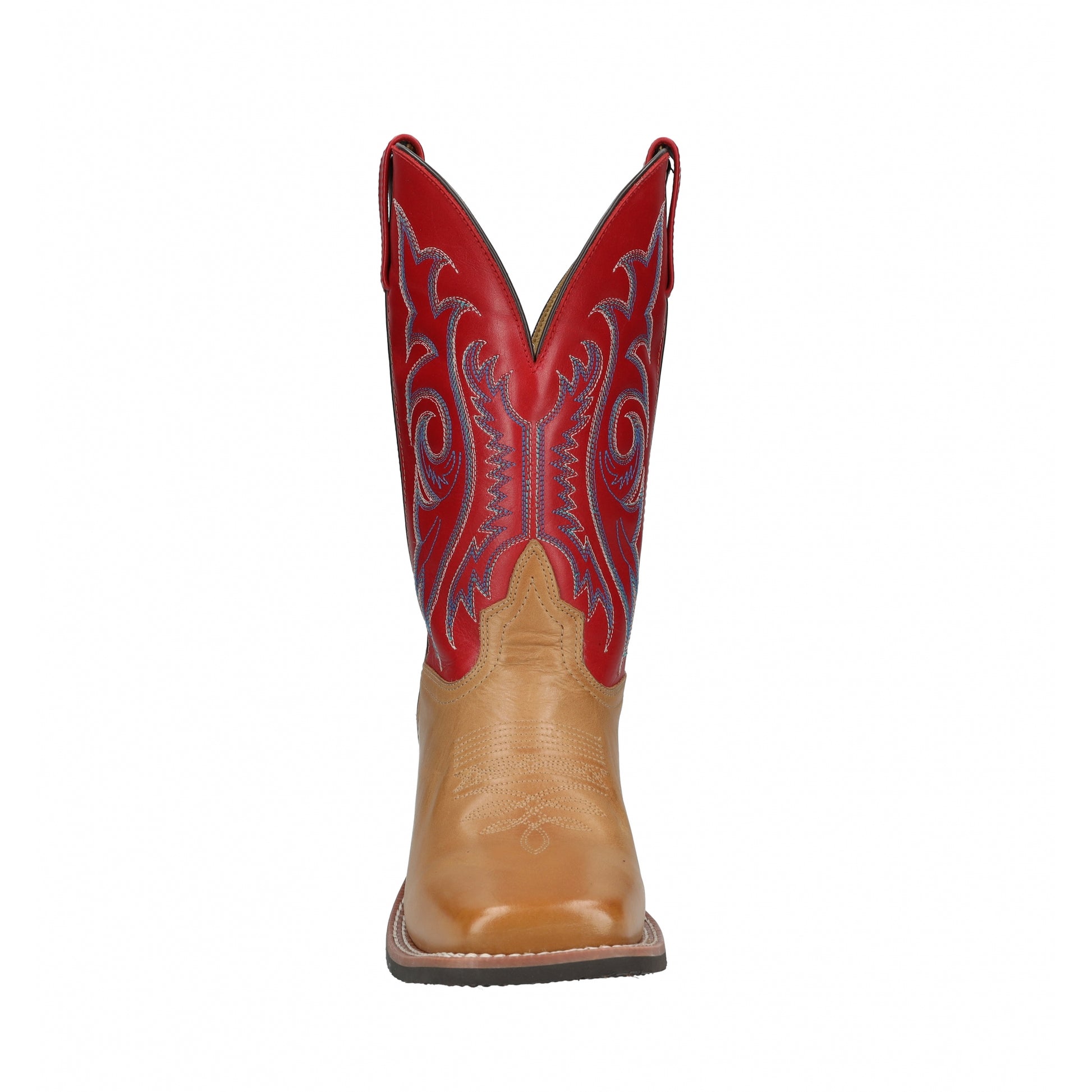 Smoky Mountain Mens Barrett Square Toe Leather Boots