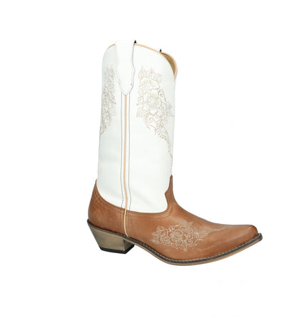 Smoky Mountain Ladies Ashley Snip Toe Leather Boots