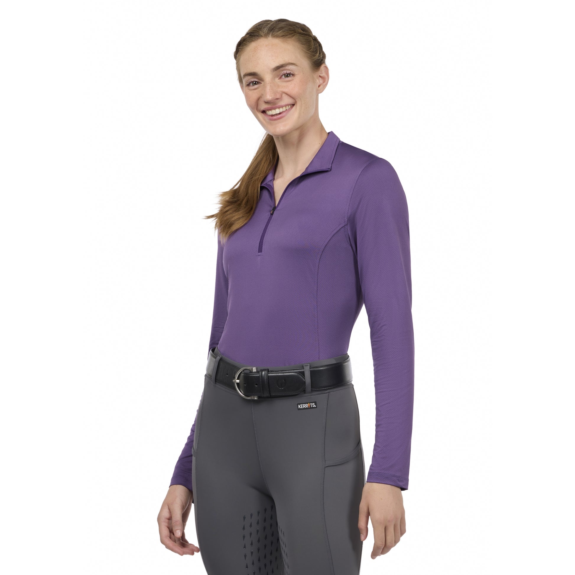 Kerrits Ladies Ice Fil Lite Long Sleeve Riding Shirt