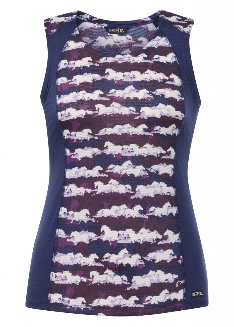 Kerrits Equibreeze Ice Fil Tank - Print