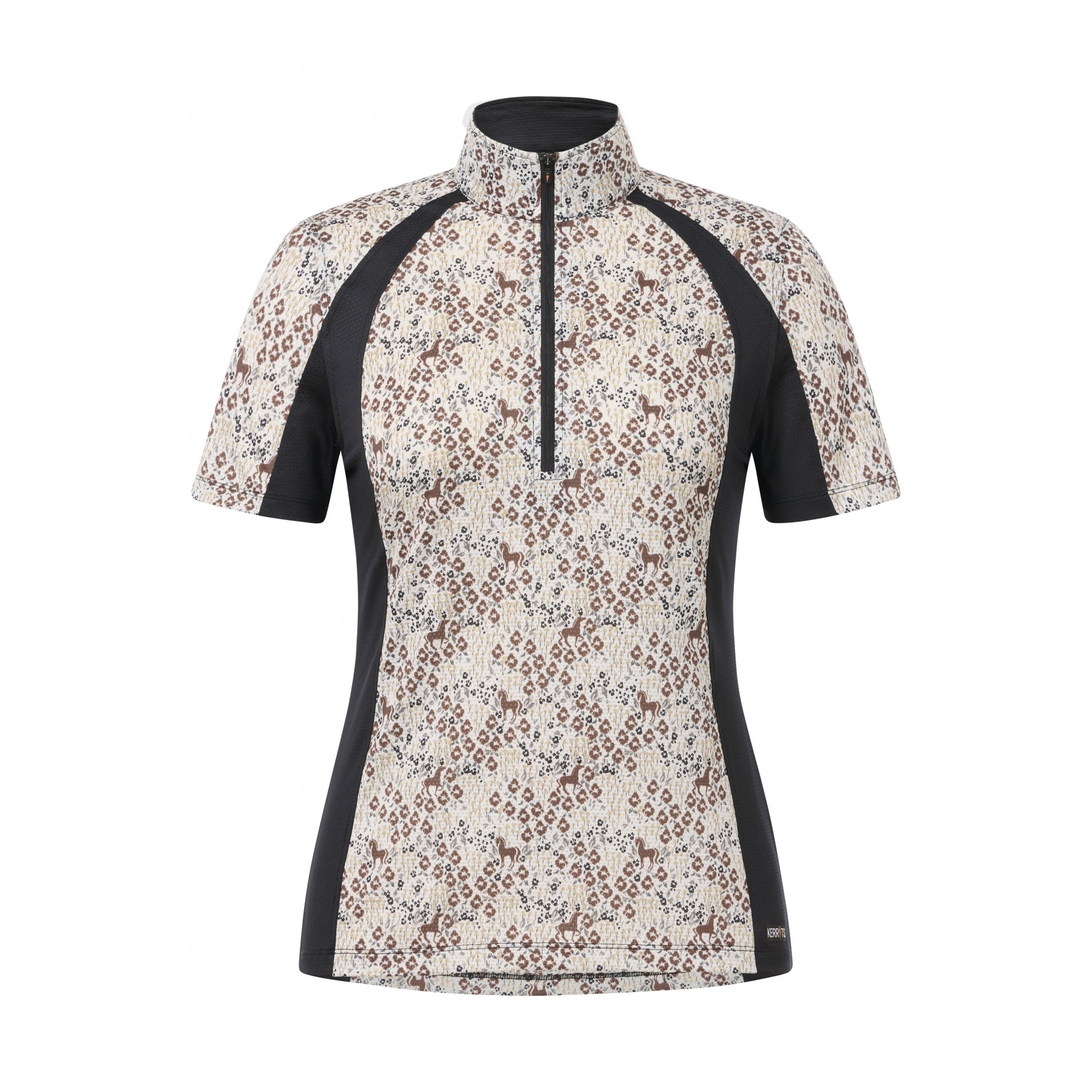 Kerrits EquiBreeze Ice Fil Short Sleeve Shirt - Print