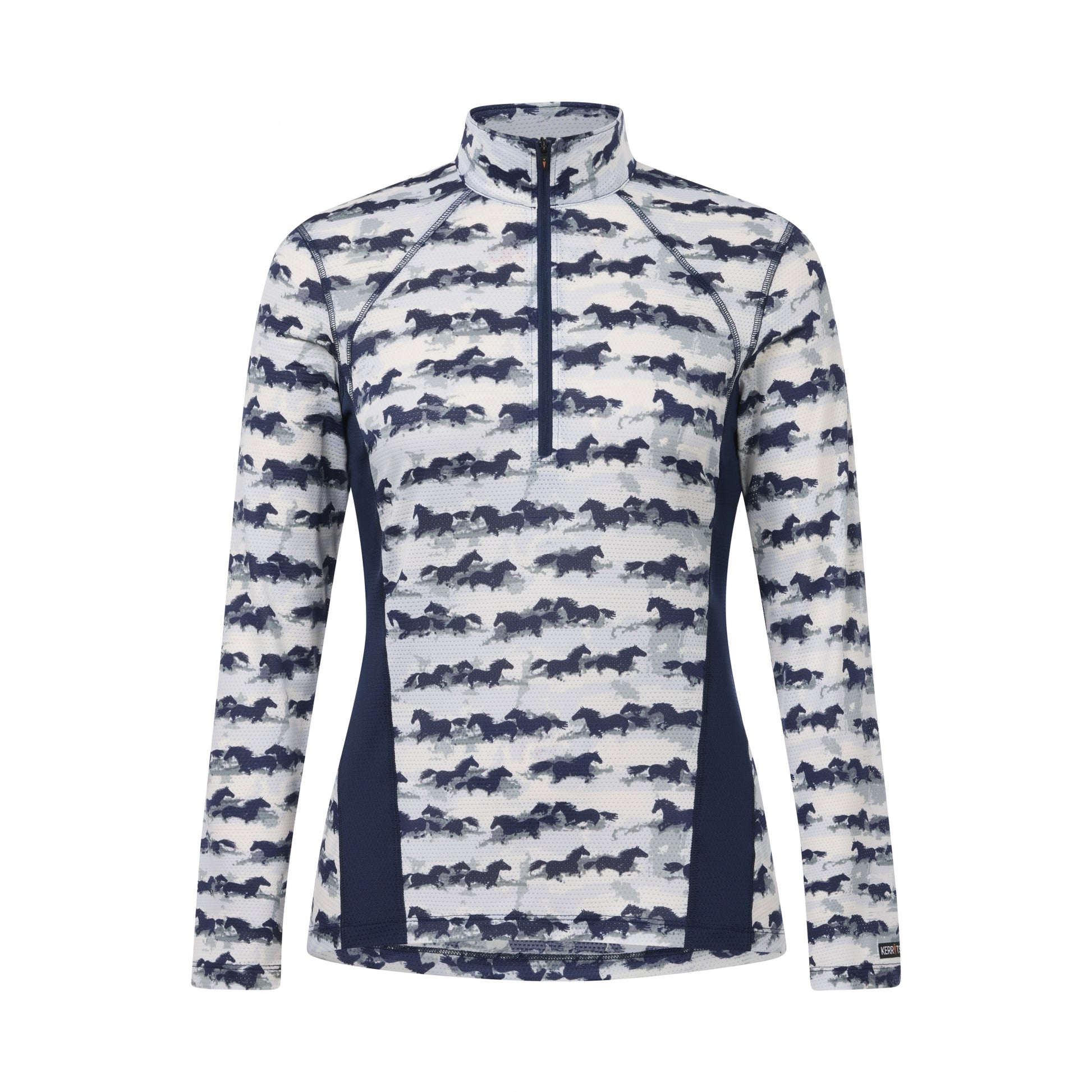 Kerrits Equibreeze Ice Fil Long Sleeve Shirt - Print