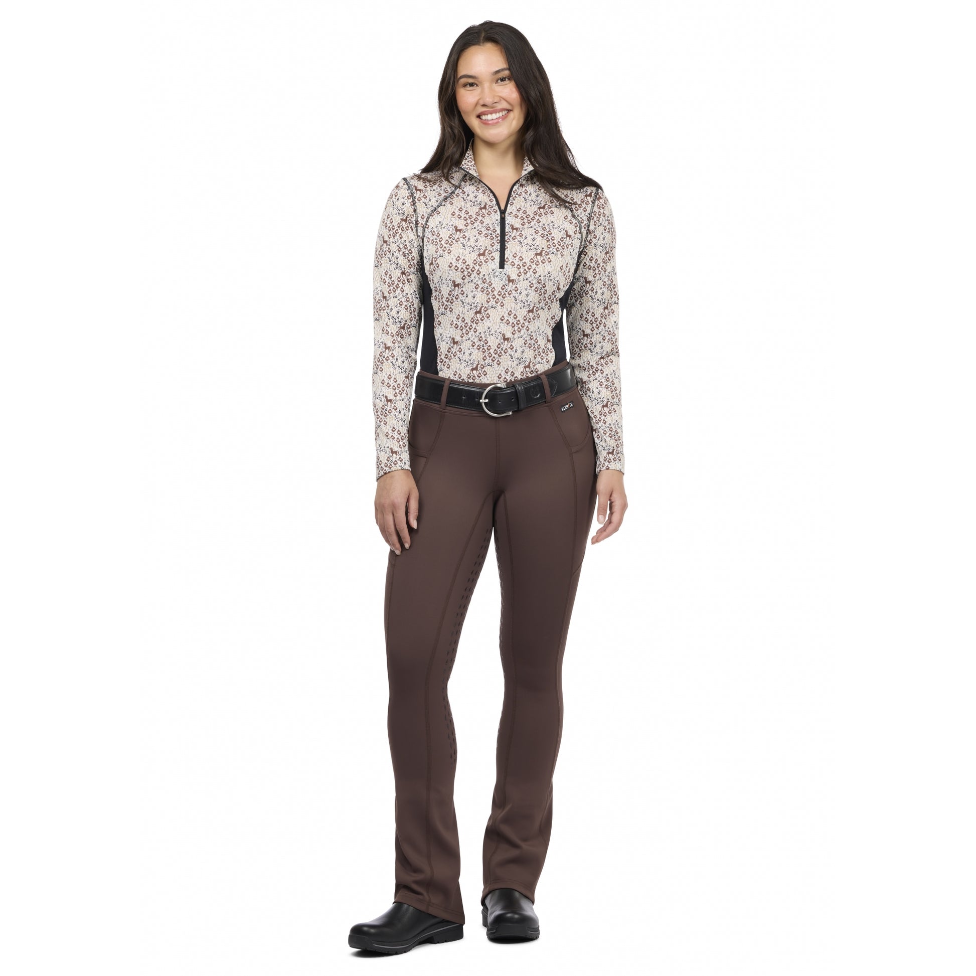 Kerrits Equibreeze Ice Fil Long Sleeve Shirt - Print