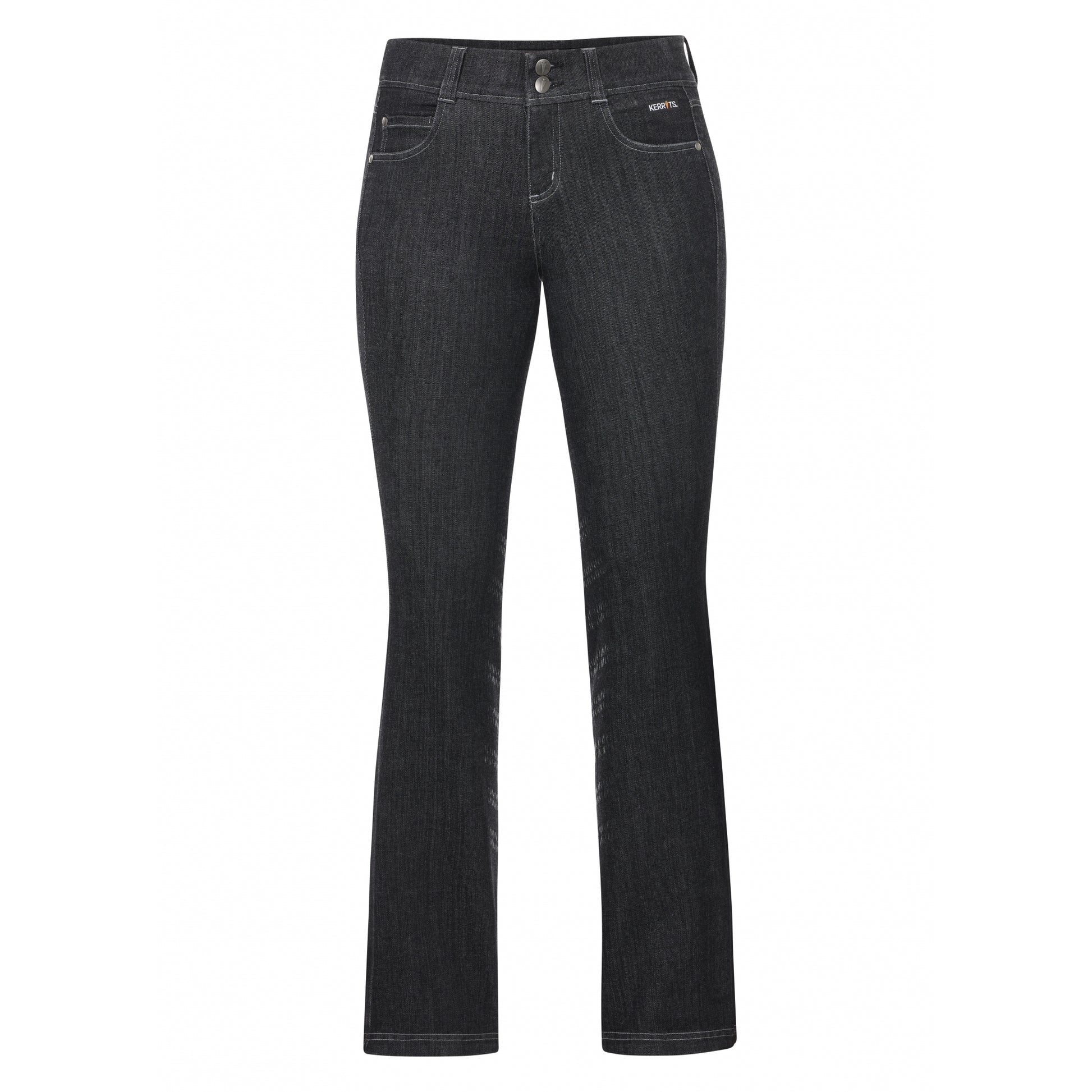 Kerrits Stretch Denim Silicone Knee Patch Bootcut - Tall