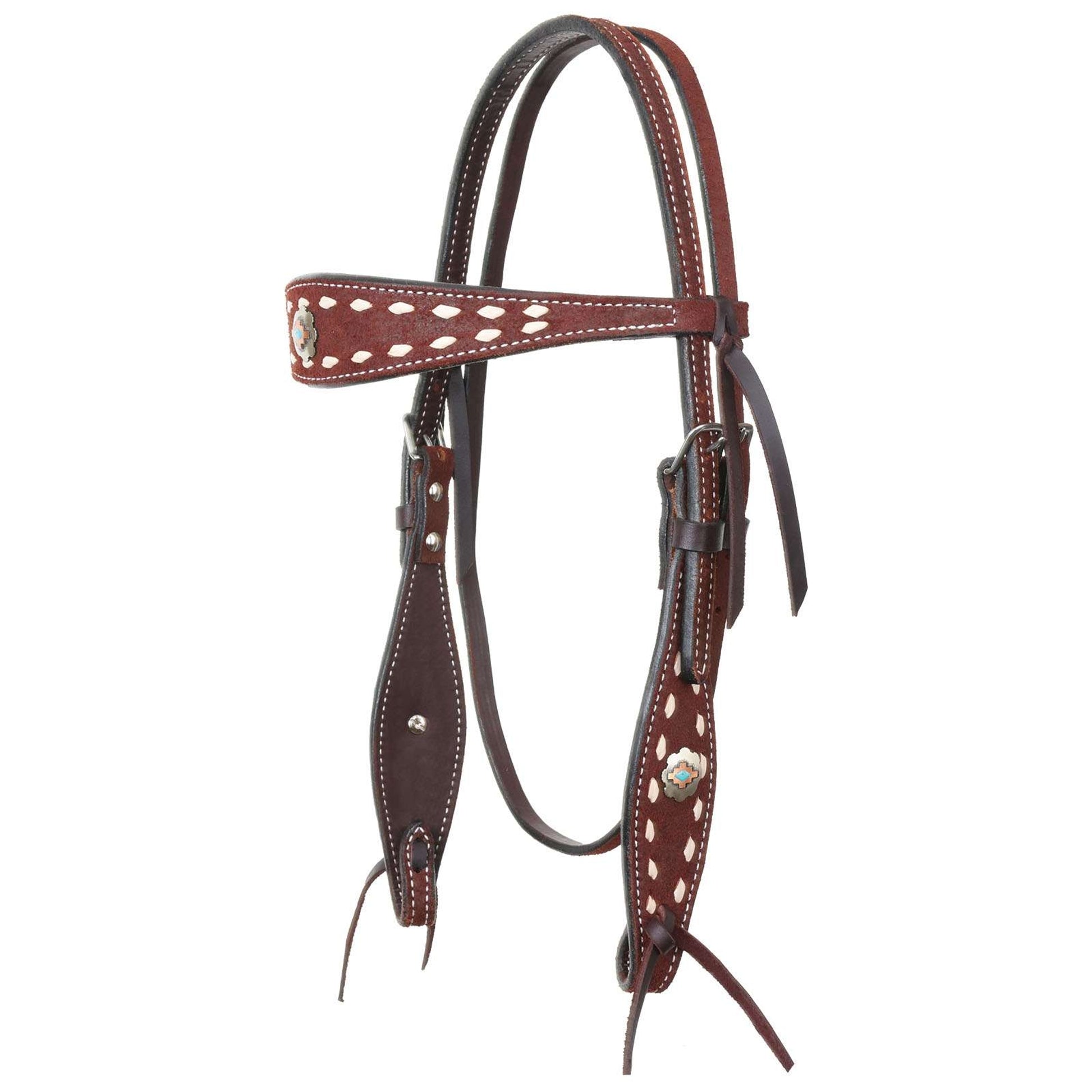 Circle Y Savannah-Shaped Browband Headstall