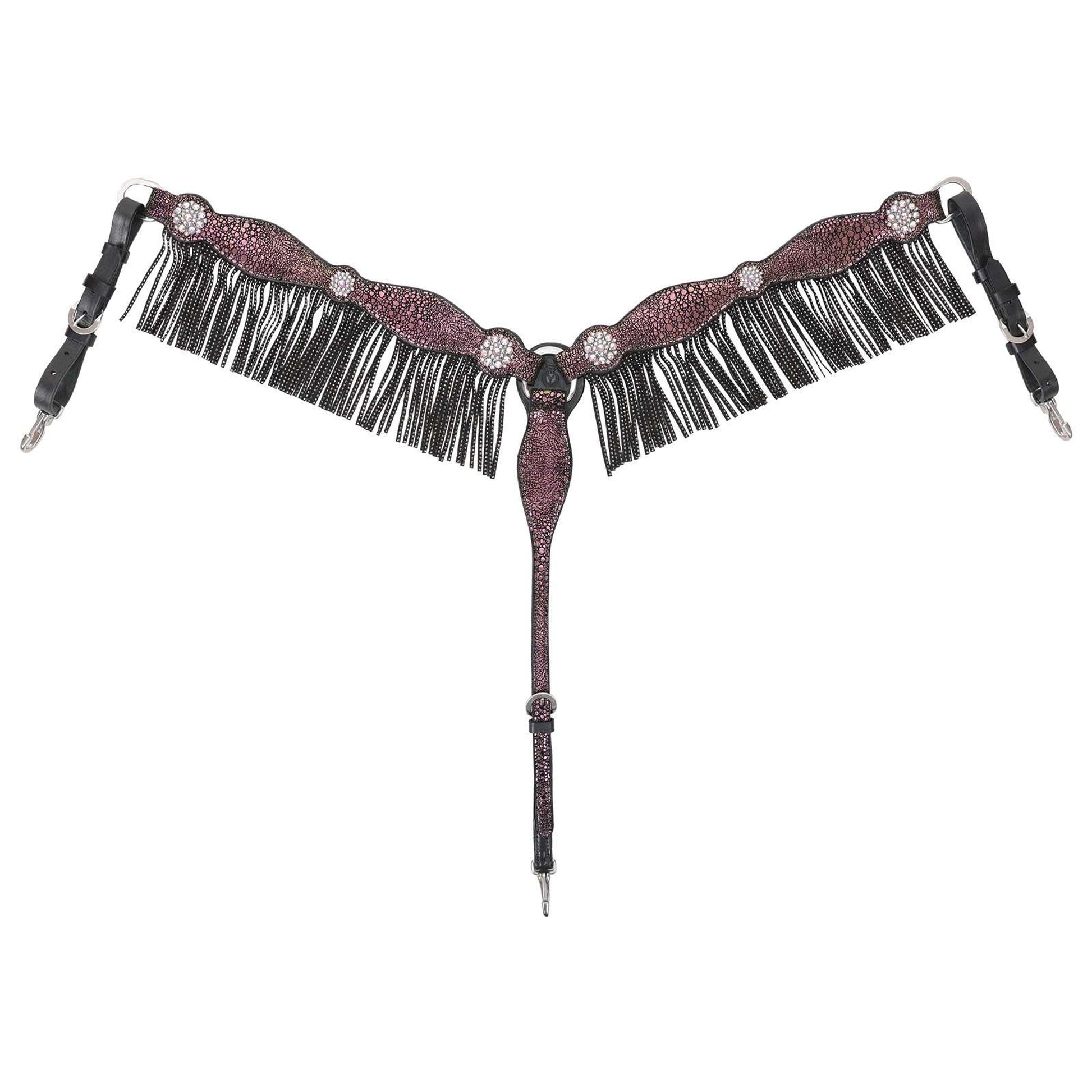 Circle Y Scallop-Siren Song Breast Collar