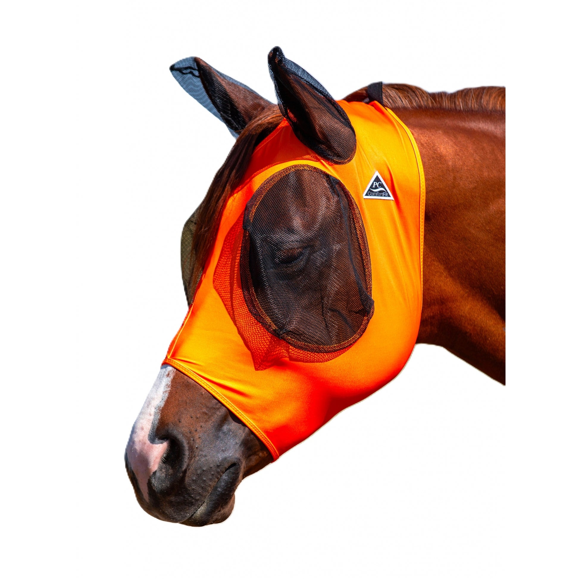 Prof Choice Comfort Fit Lycra Fly Mask - Solid