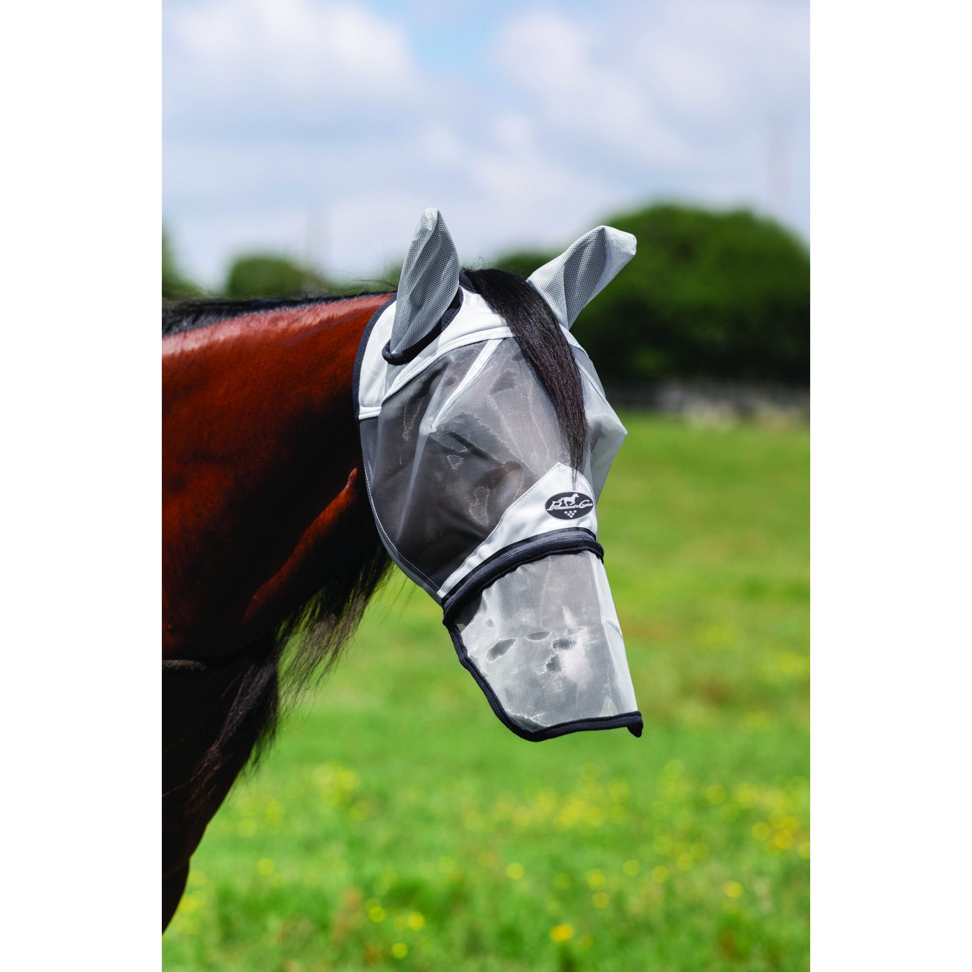 Professionals Choice FlyScreen Fly Mask with Nose