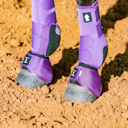 Classic Equine Solid DyNo Turn Bell Boots