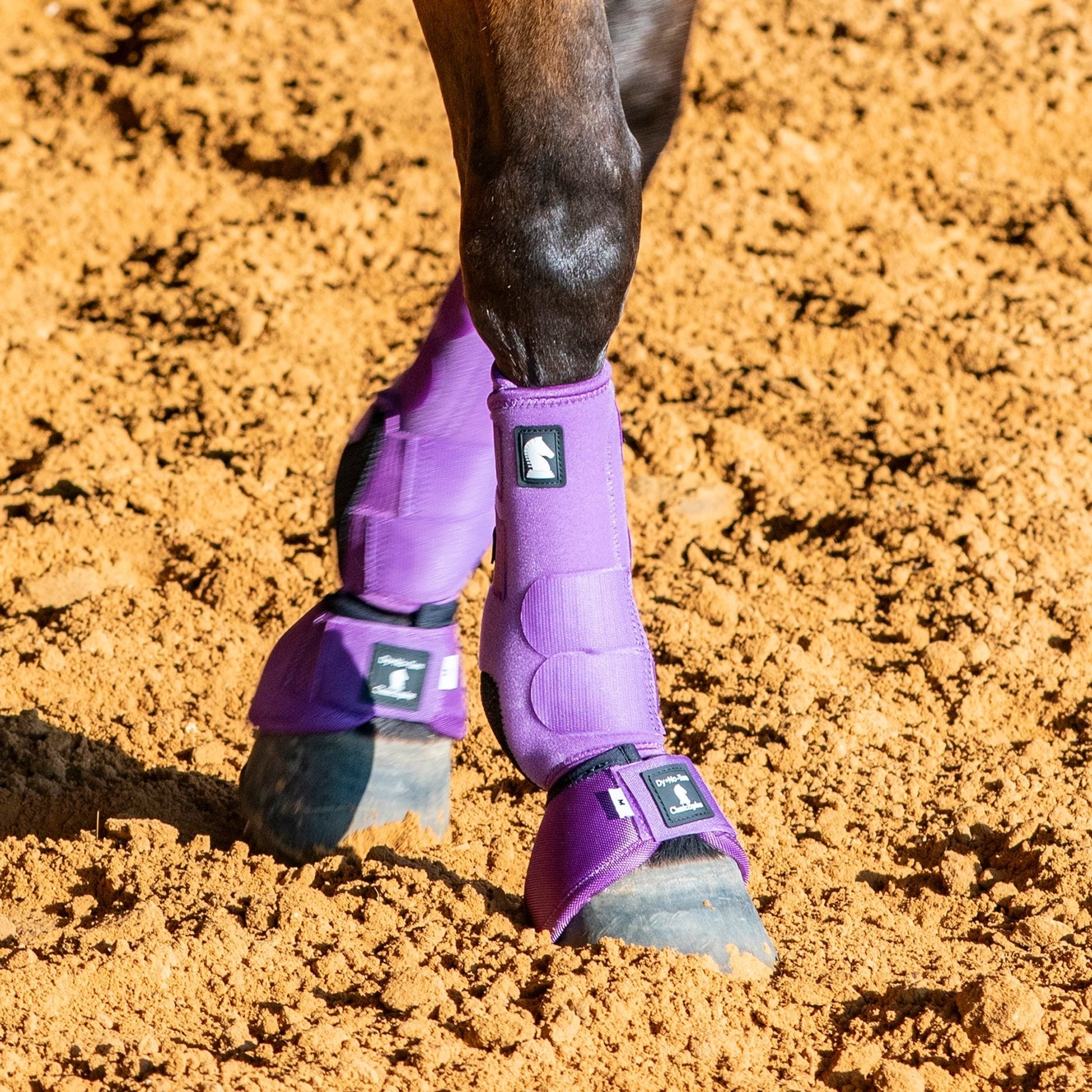 Classic Equine Solid DyNo Turn Bell Boots