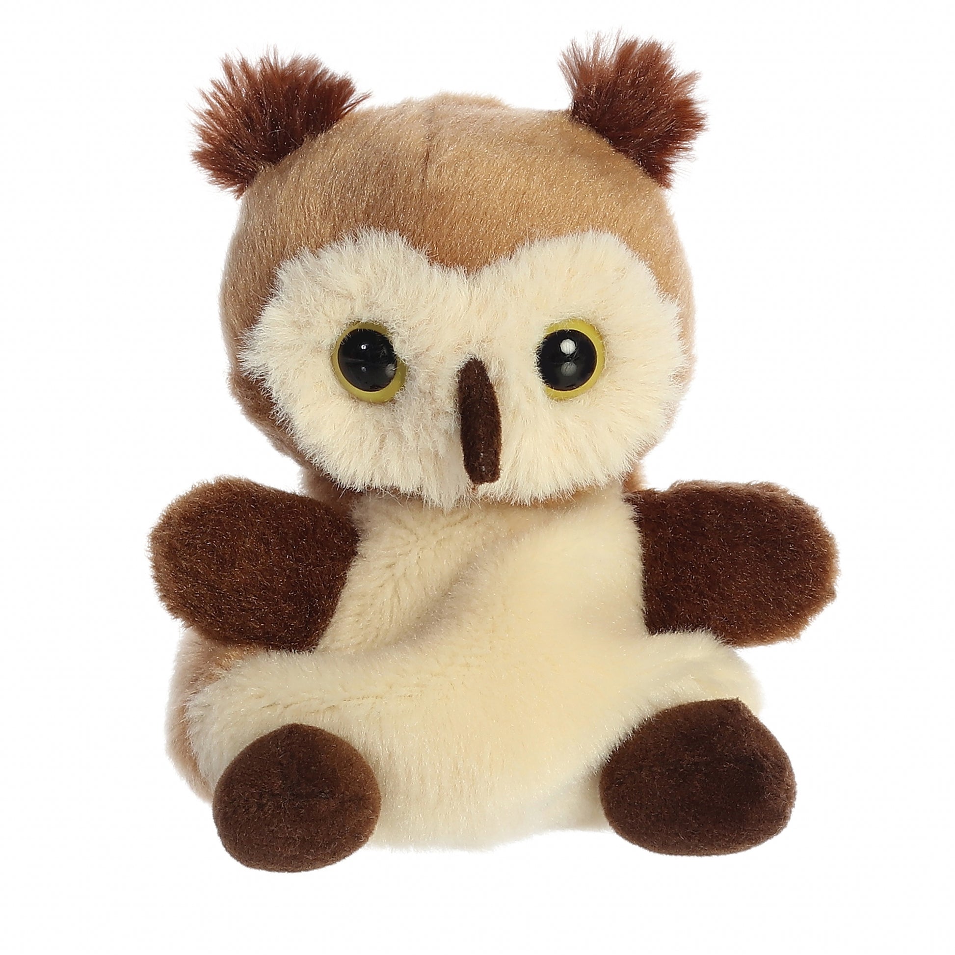 Palm Pals Plush Pal Barn Owl Stuffed Animal
