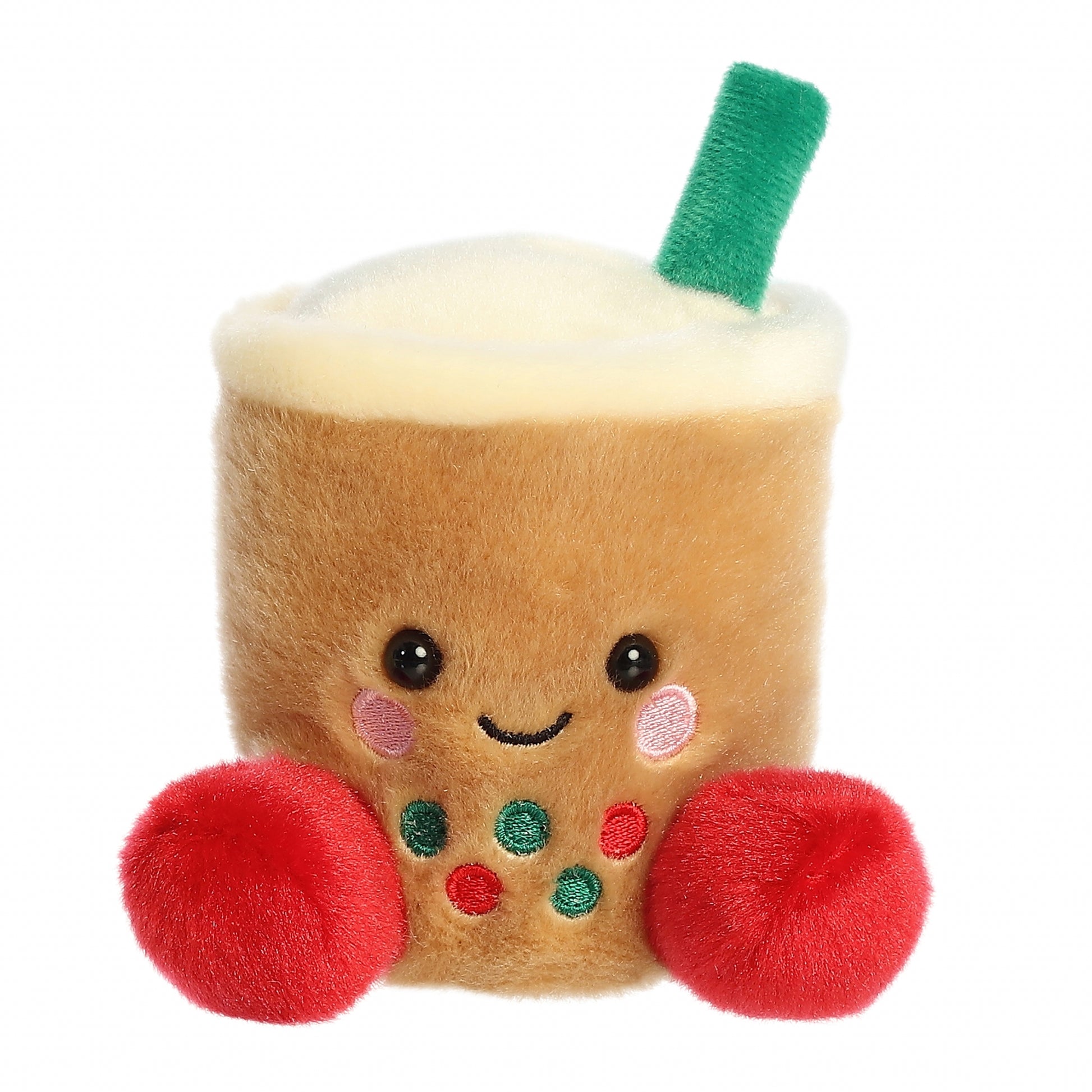 Palm Pals Plush Pal Iced Coffee Tea Festive Boba Stuffed Animal