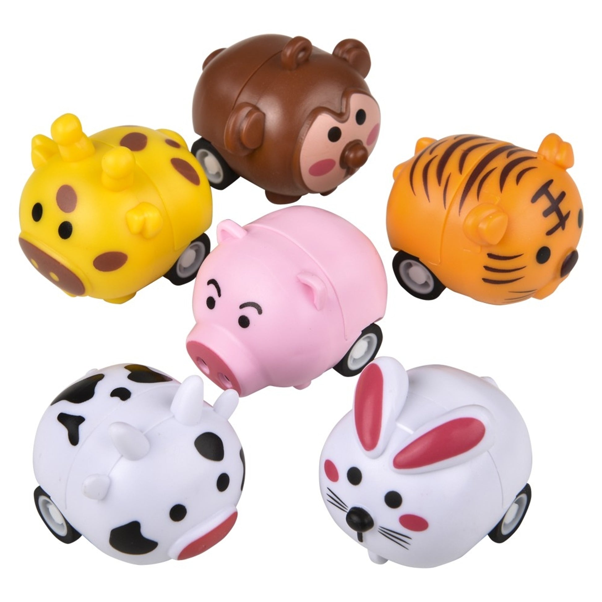 Mini Animal Pull Back Fidget Racer