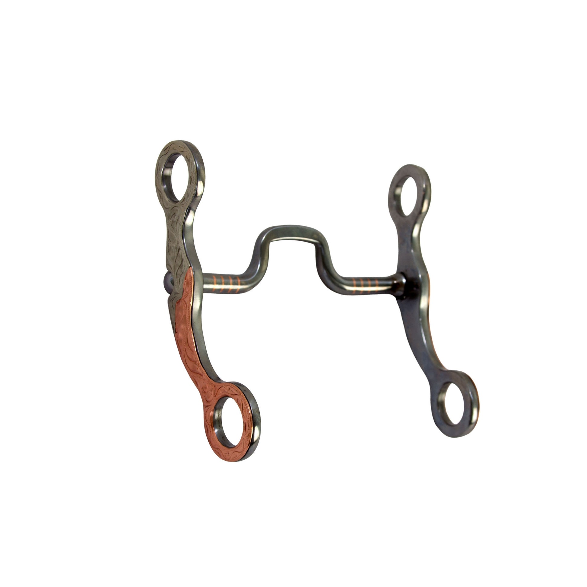 Vintage Copper Flourish Fixed Square Port Bit