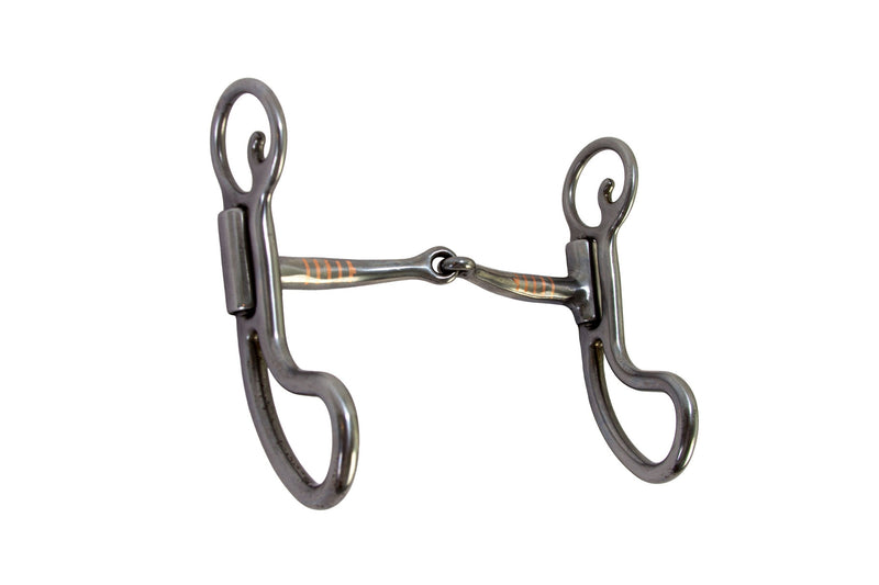 Essential Teardrop Short Shank Smooth Snaffle Bit