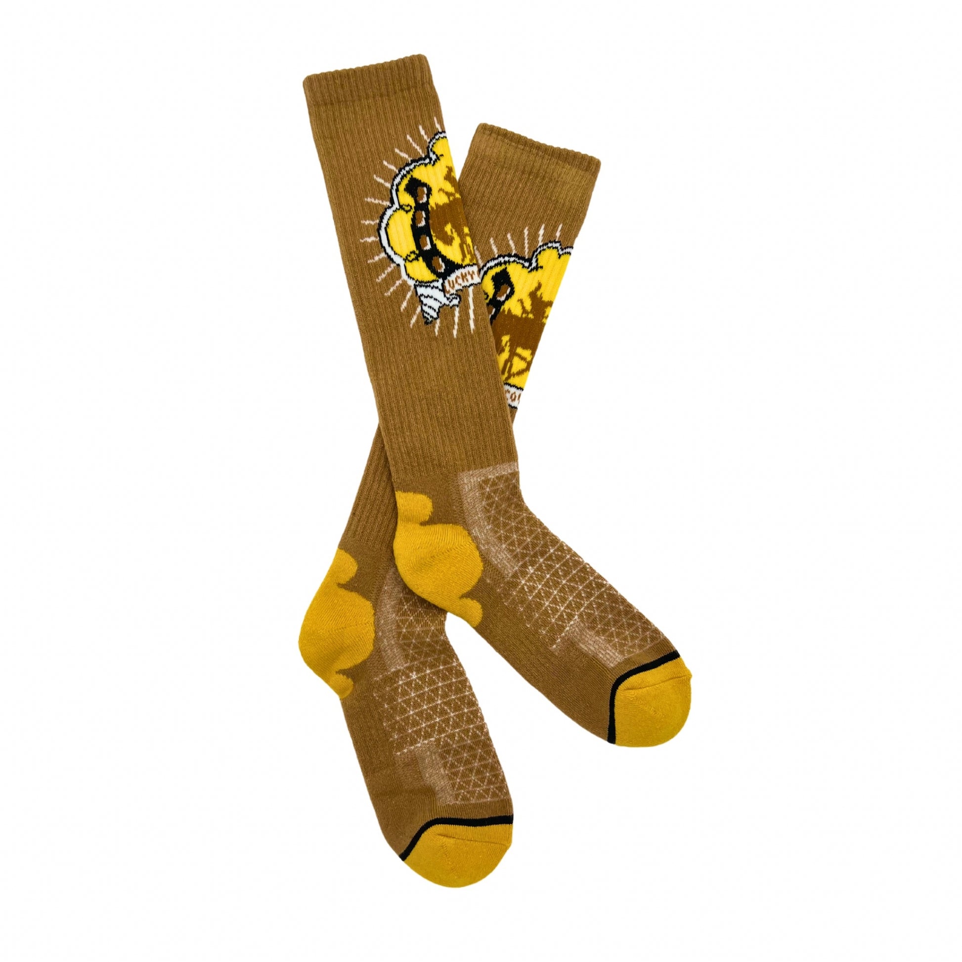 Lucky Chuck Lucky Bucking Cowgirl Socks