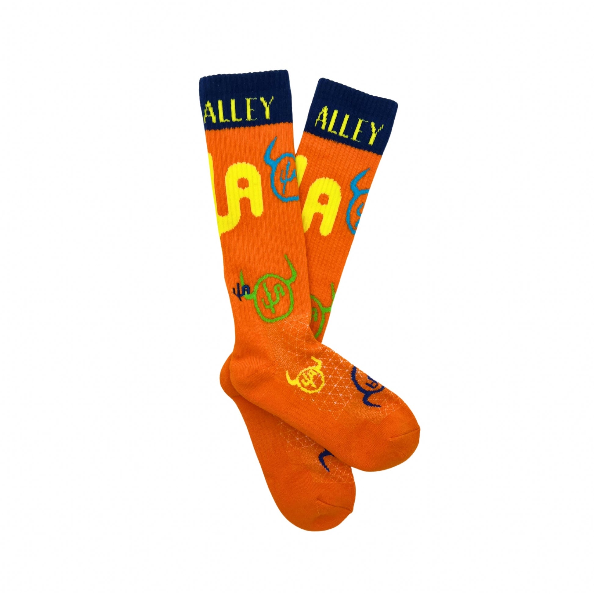 Lucky Chuck Cactus Alley Moo Cactus Socks