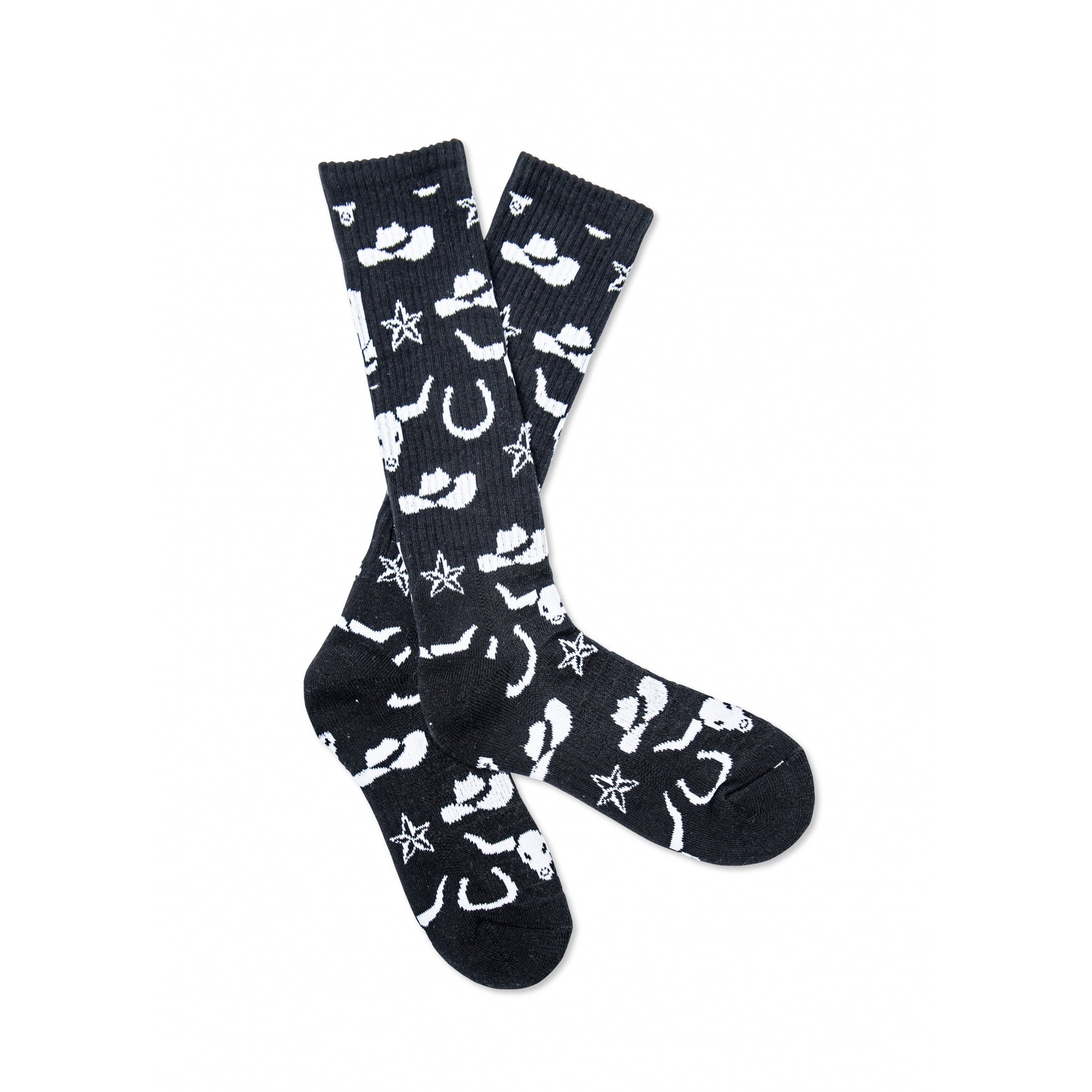 Lucky Chuck Get Western Socks