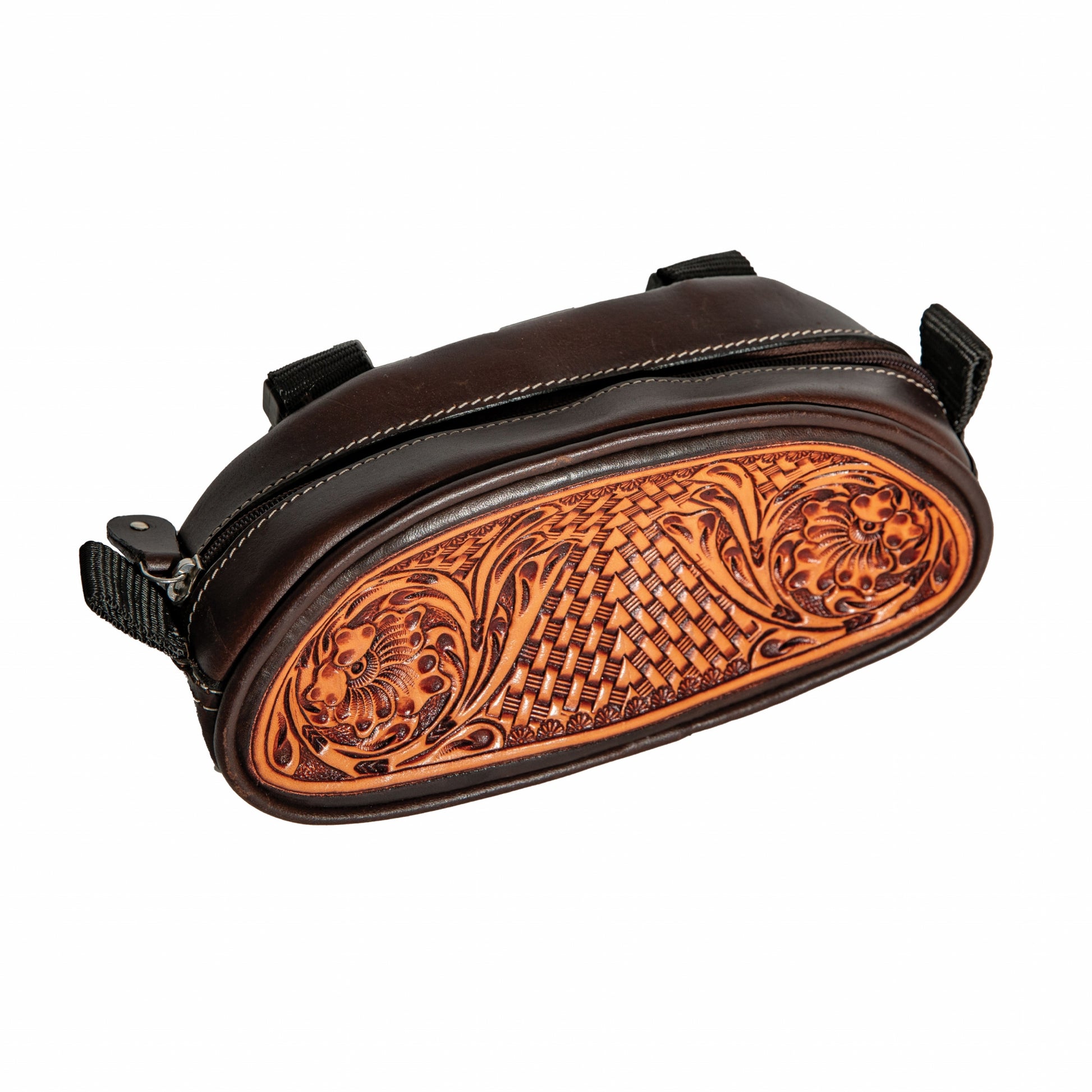 Professionals Choice Tooled Pommel Bag