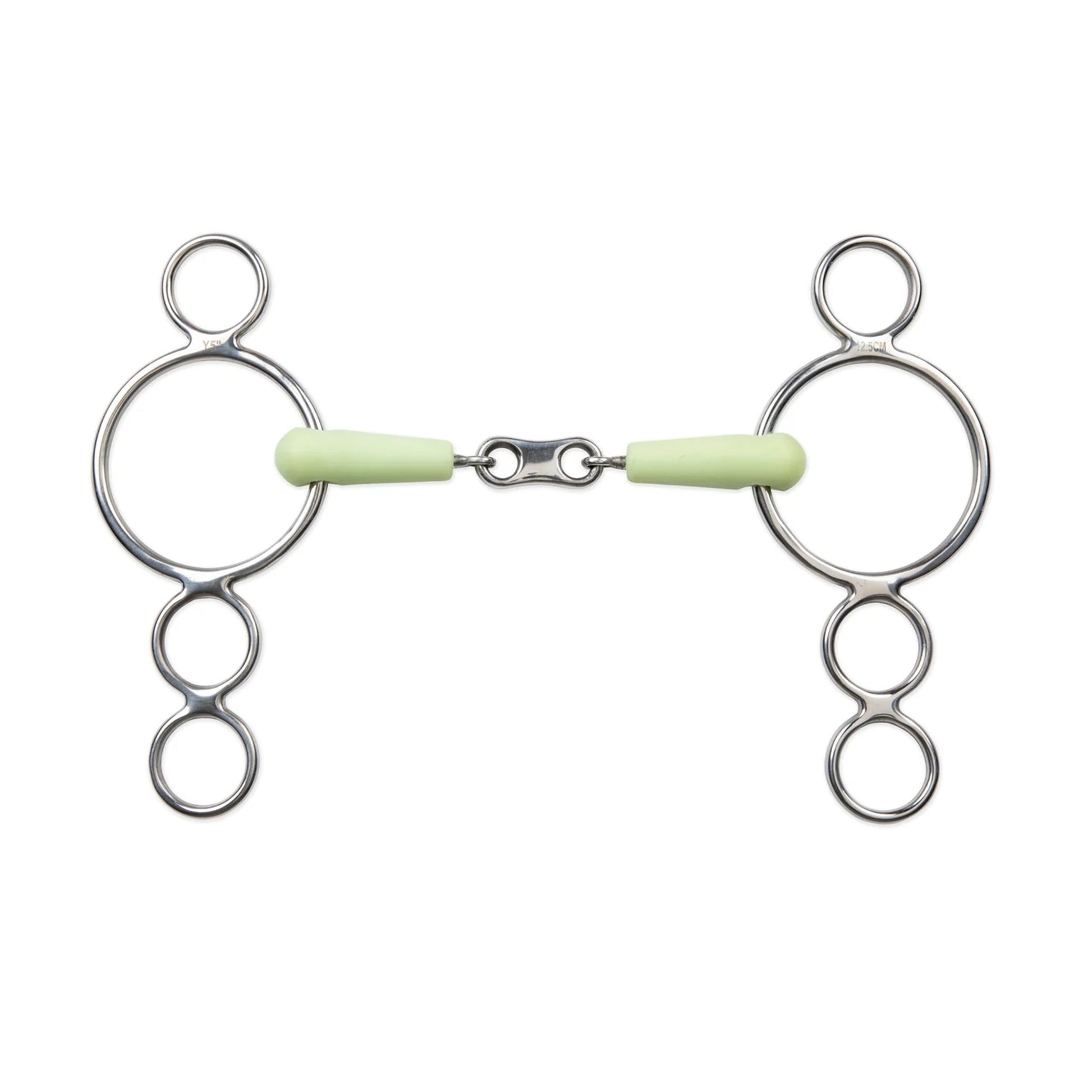 Shires Equikind Three Ring French Link Gag Bit