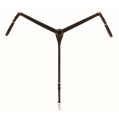Weaver Buffalo Leather Contour Breast Collar