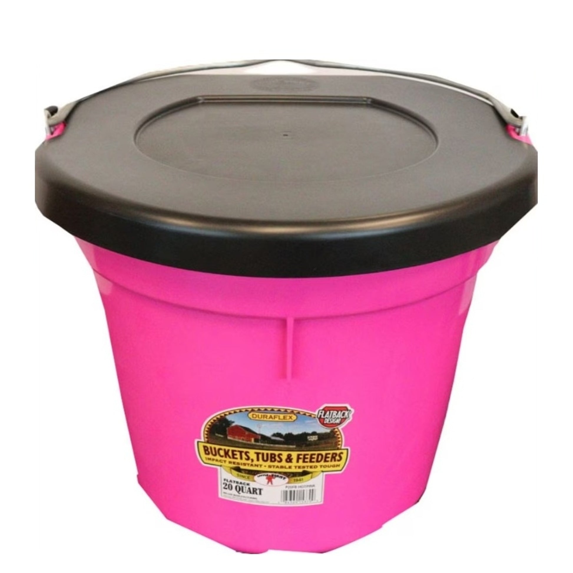 Little Giant DuraFlex Plastic Lid Only for Flat Back Bucket