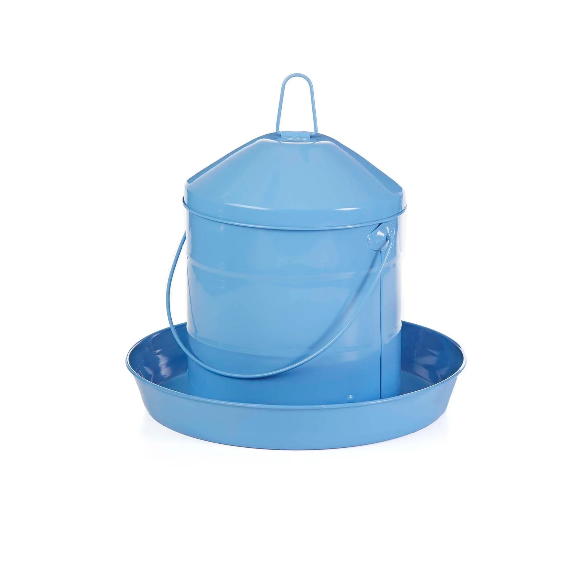 Double-Tuf Galvanized Painted Poultry Feeder
