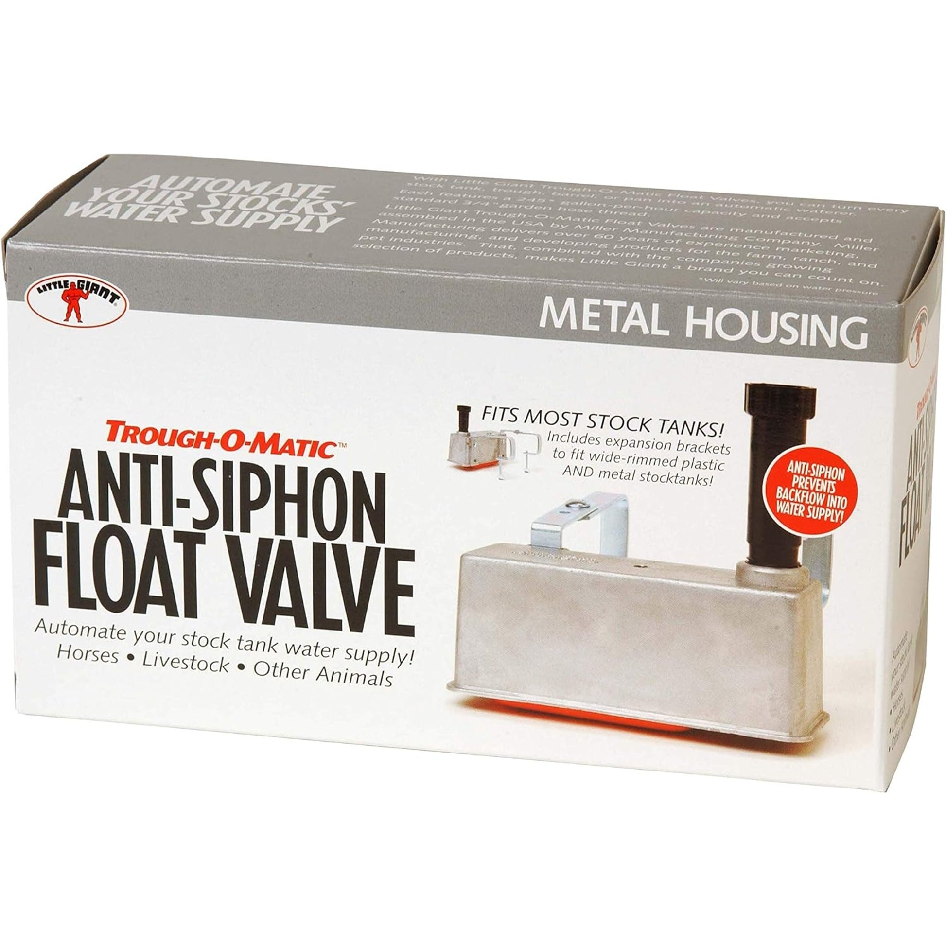 Little Giant Trough-O-Matic Anti-Siphon with Aluminum Housing