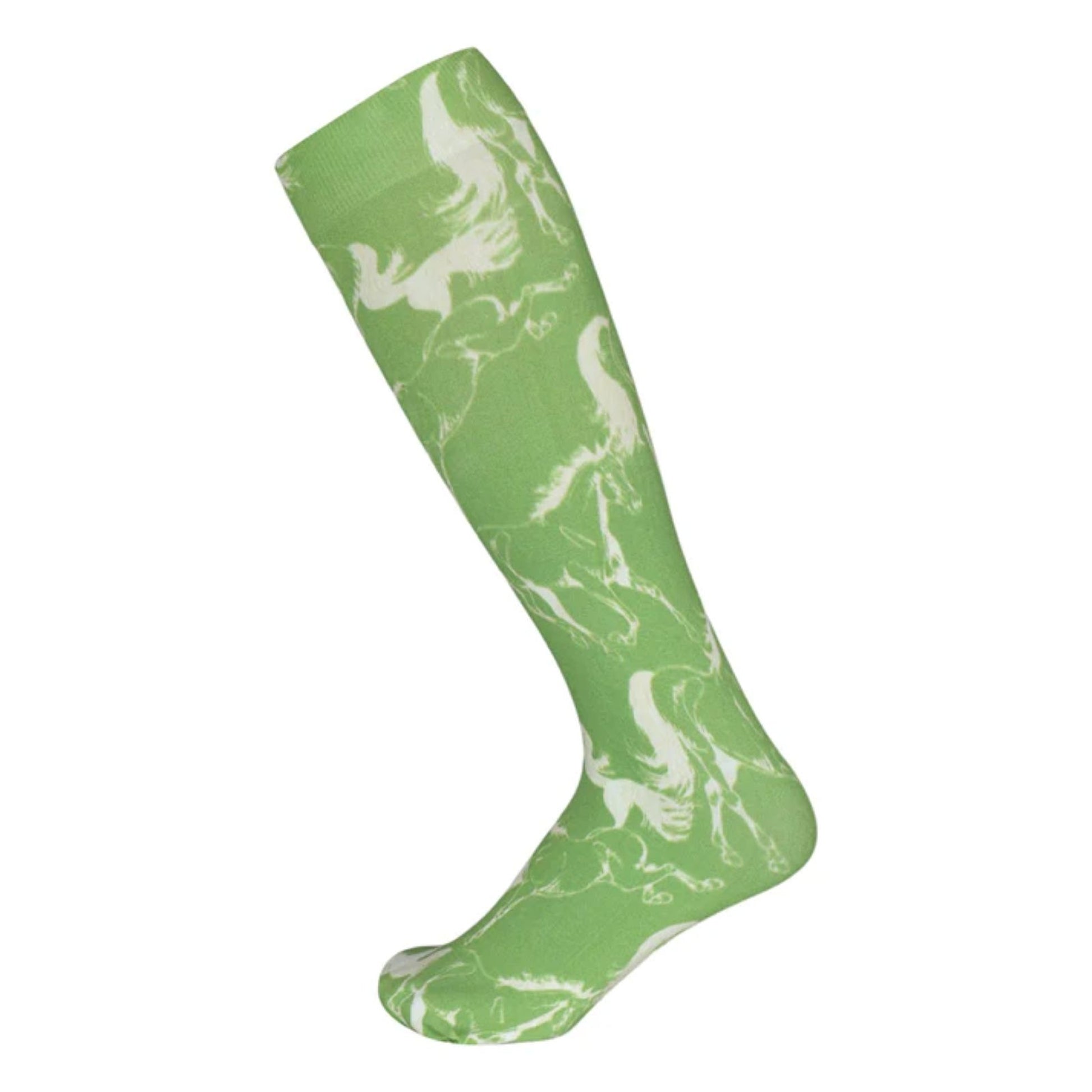 AWST Int'l Lila Linear Horse Socks