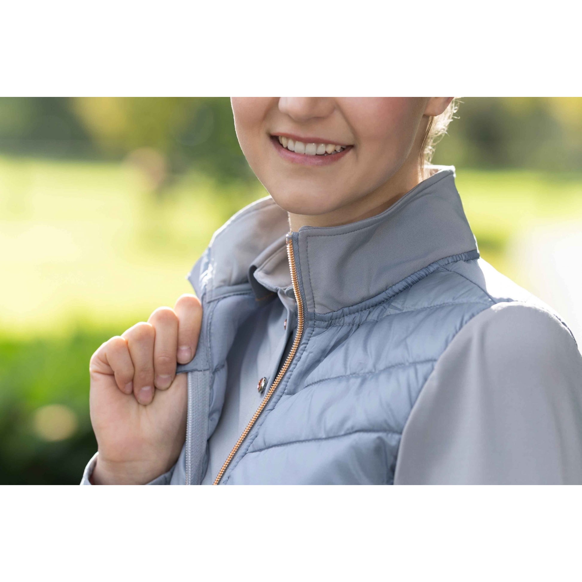 HKM Ladies Prag Jersey/Nylon Jacket