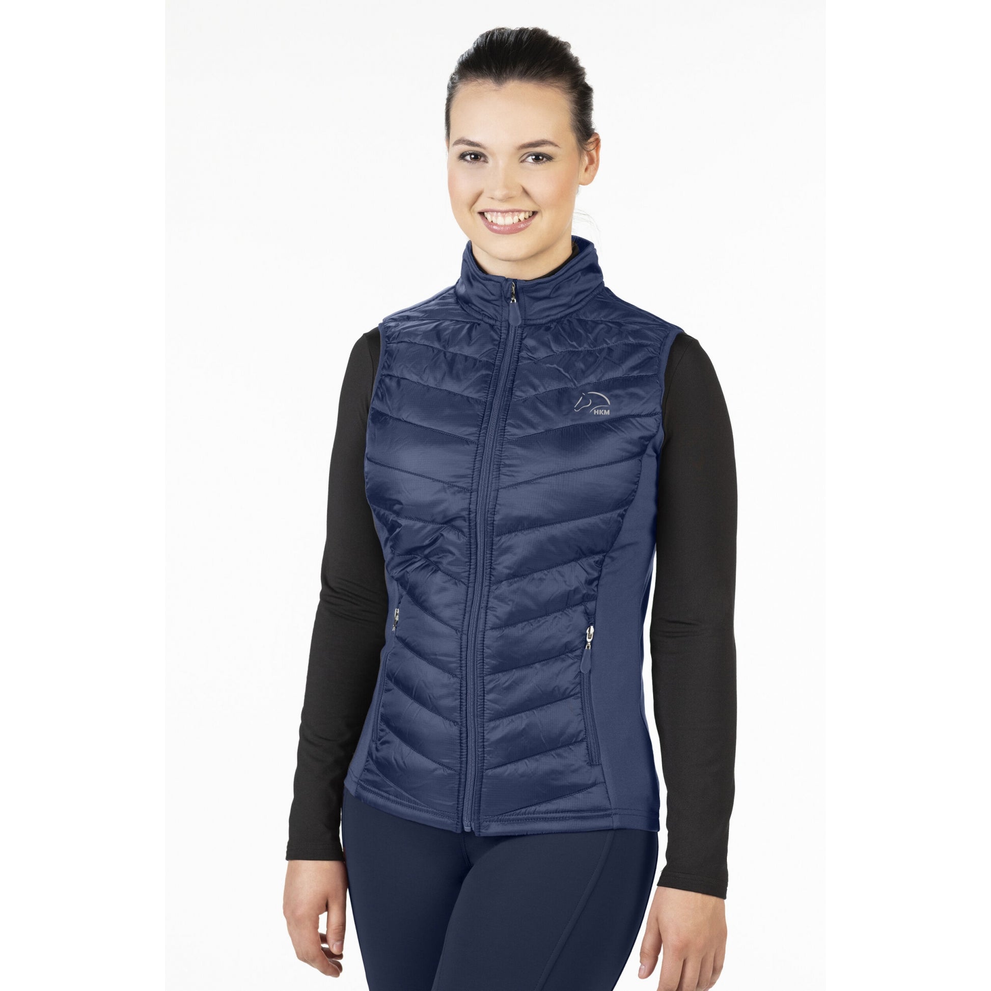 HKM Ladies Basel Jersey/Nylon Vest