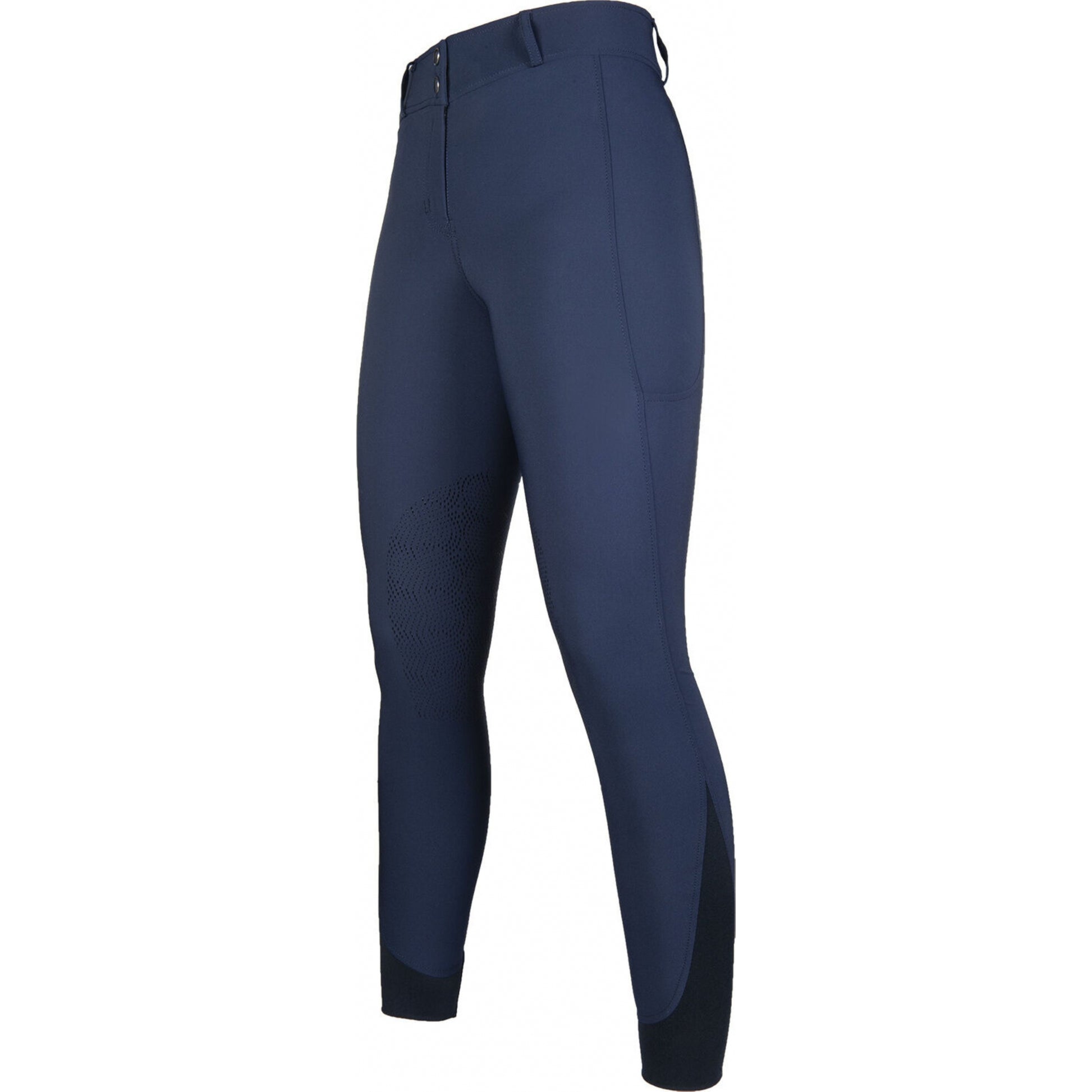 HKM Ladies Comfort Flo Knee Patch Riding Breeches