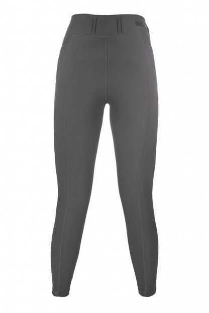 HKM Ladies Jil High Waist Sil. Knee Patch Riding Leggings