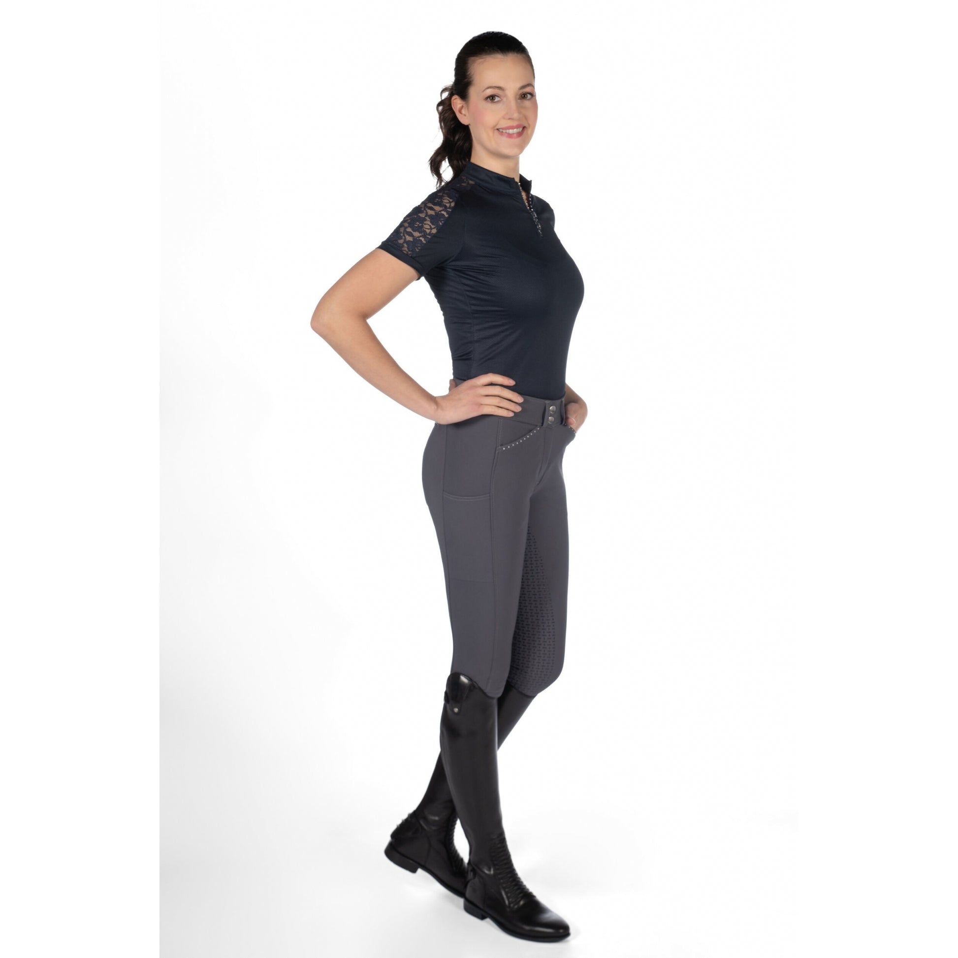 HKM Ladies Nelly Short Sleeve Functional Shirt