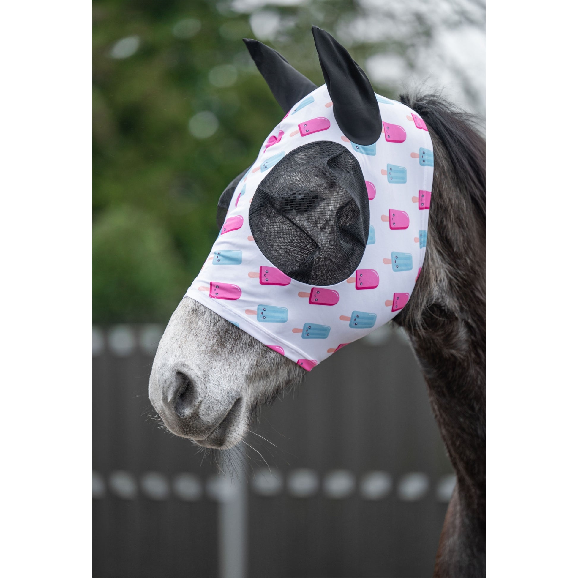 HKM Ice Cream Anti-Fly Mask