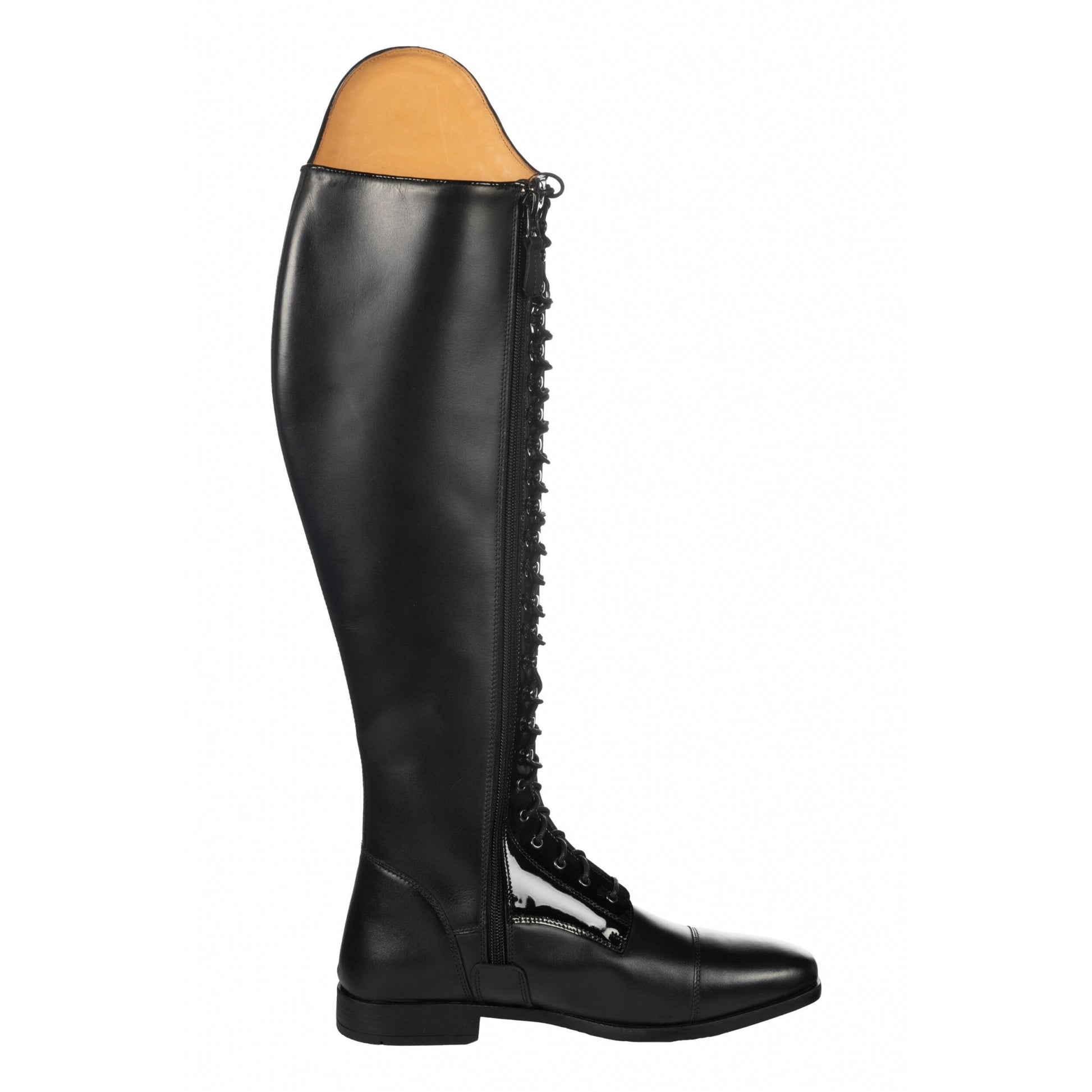 HKM Ladies Amalfi Lack Riding Boots Standard Length/Width