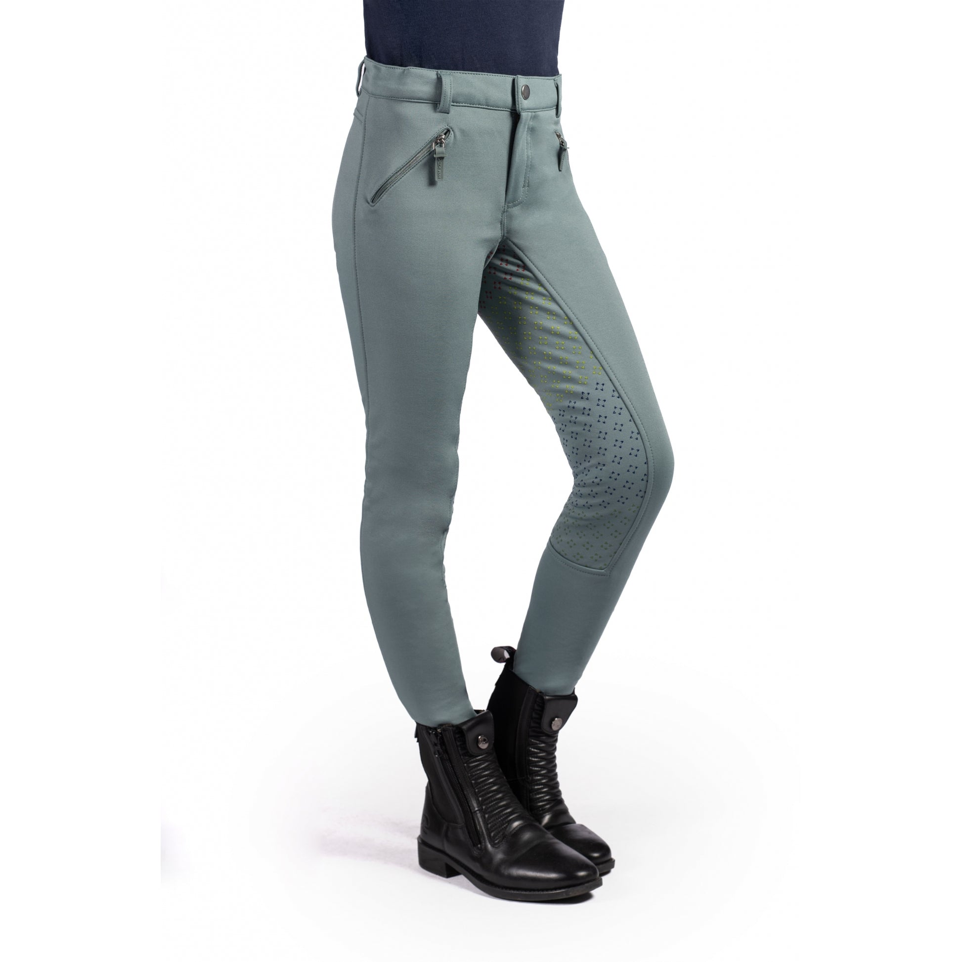 HKM Kids Mia Silicone Full Seat Riding Breeches