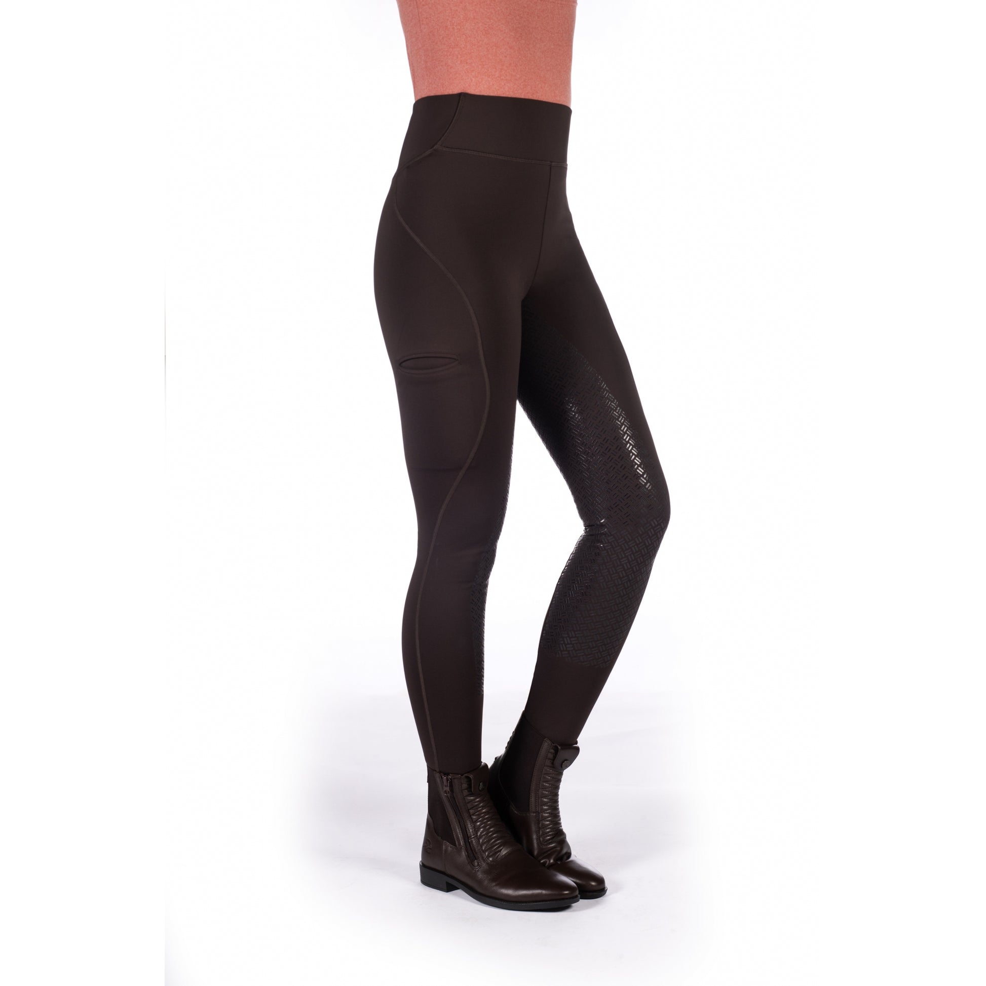 HKM Ladies Rio Silicone Full Seat Riding Leggings