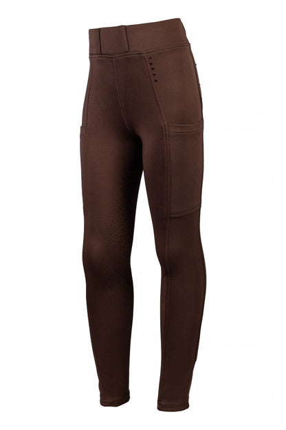 HKM Kids Lana II- Style Silicone Full Seat Riding Leggings