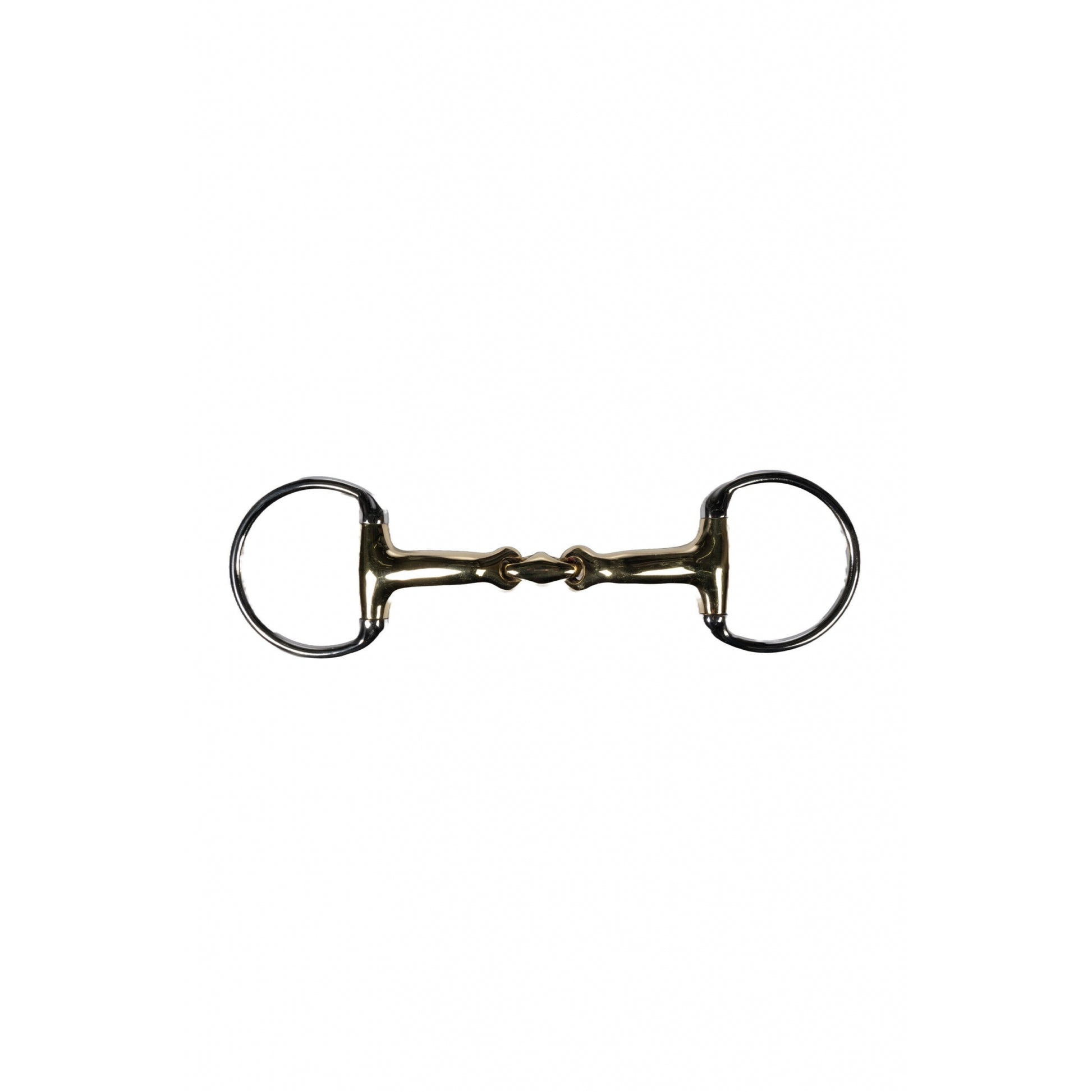 HKM 14mm Eggbutt Snaffle + Lozenge -High Curve