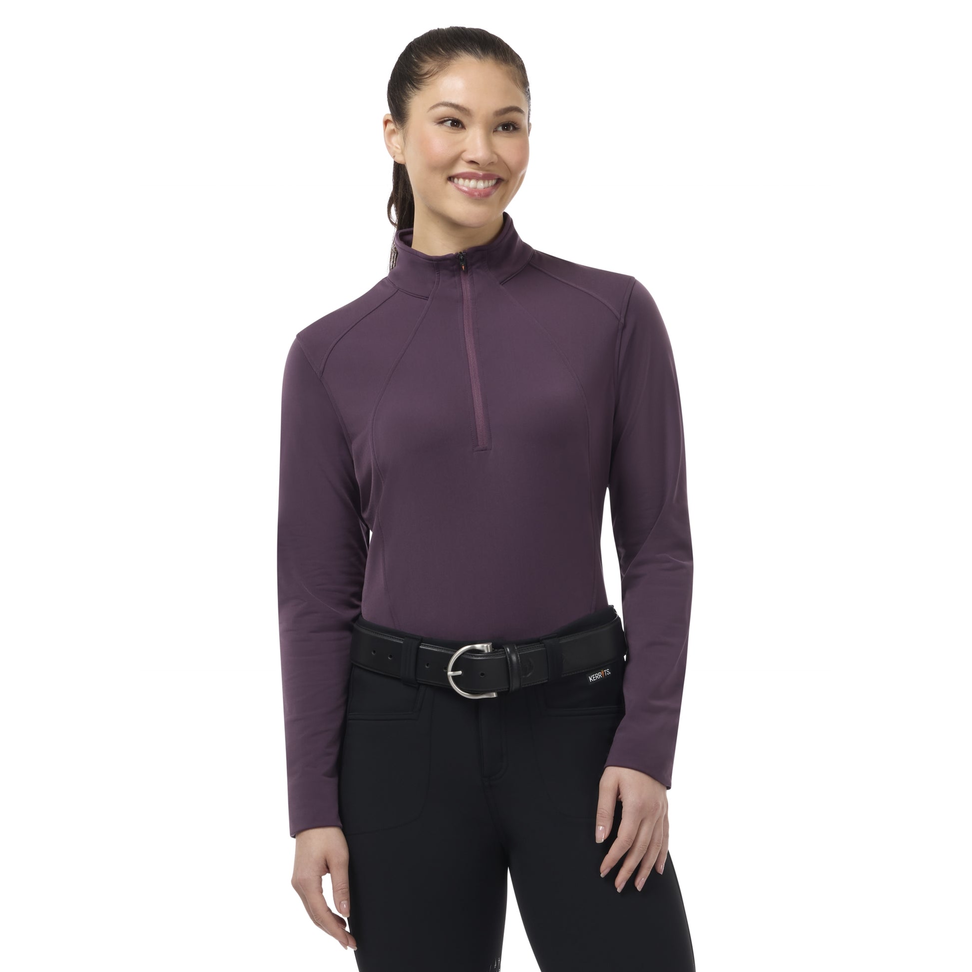 Kerrits In Stride 1/4 Zip Fleece Top