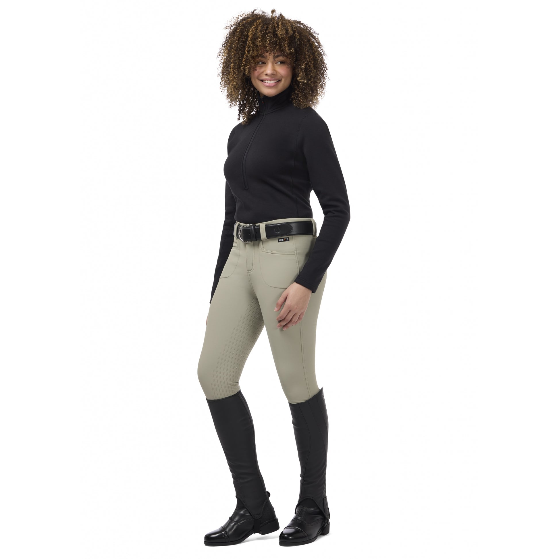 Kerrits Soft Haven Plush Fleece Half Zip Top